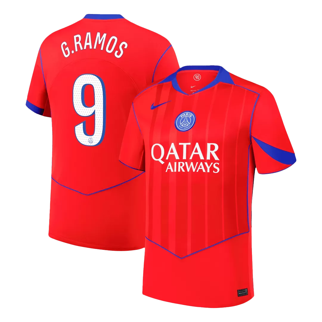 G.RAMOS #9 PSG Third Away Soccer Jersey 2025/26