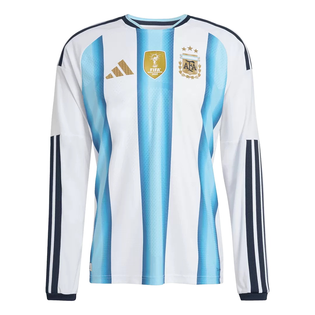 Argentina Home Long Sleeve Player Version Jersey World Cup 2026 - Image 4