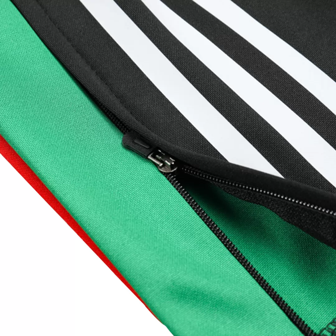 Arsenal 1/4 Zip Tracksuit Kids Black - Image 25