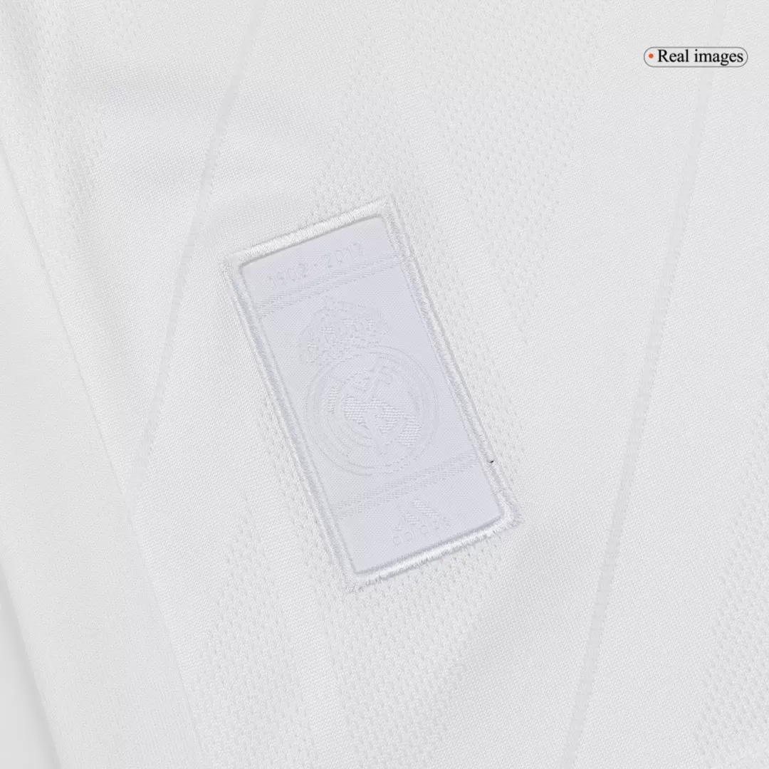 Vintage Soccer Jersey Real Madrid Home Long Sleeve 2017/18 - Image 6