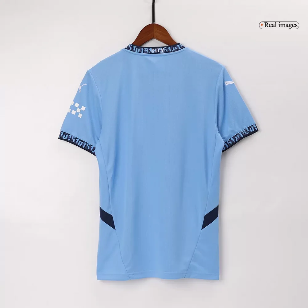 Manchester City Home Soccer Jersey - Image 6