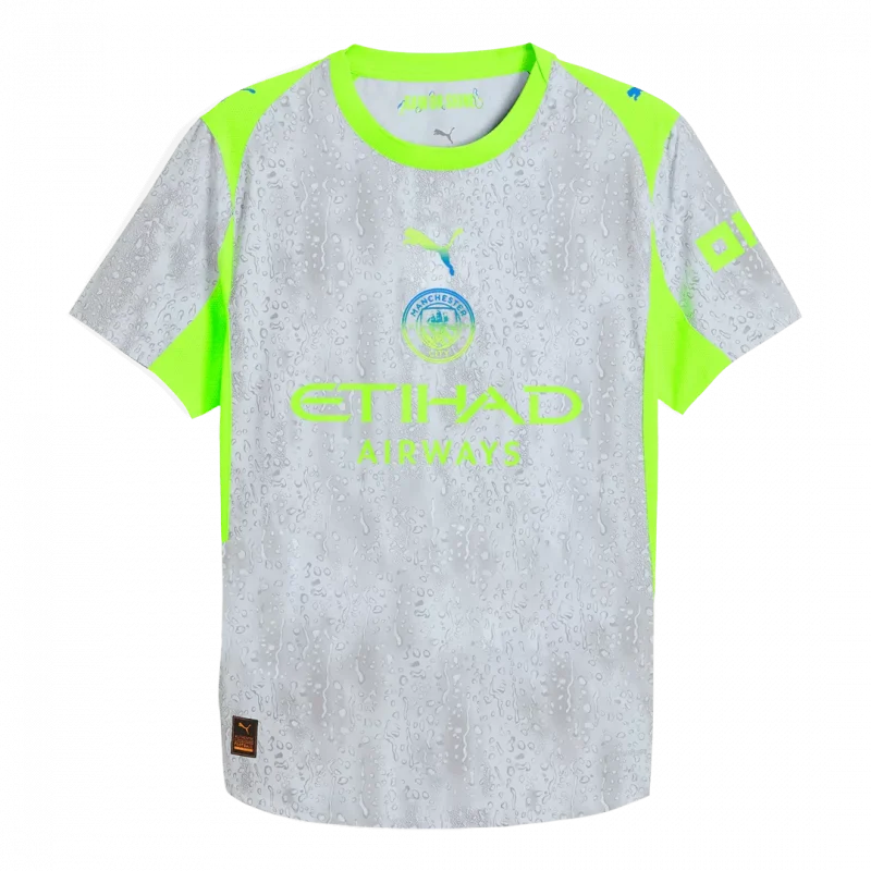 Manchester City Third Away Authentic Soccer Jersey 2025/26