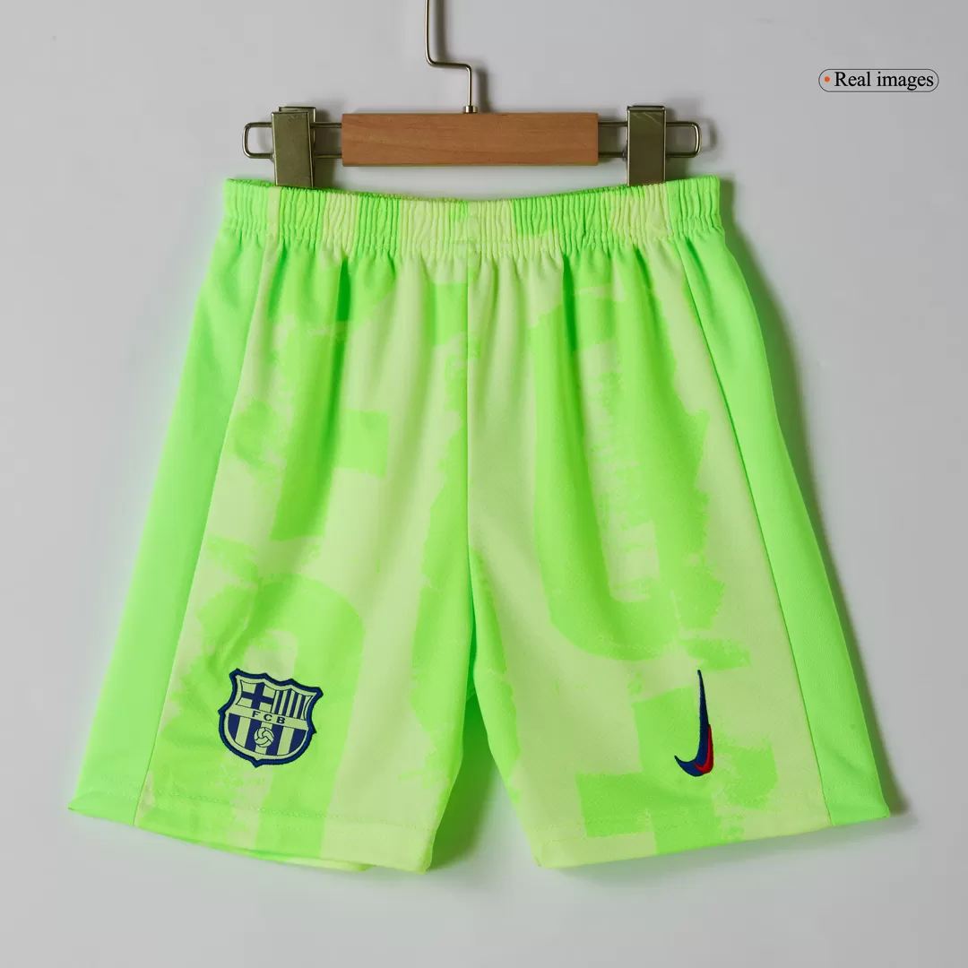 Barcelona Third Away Kids Soccer Jerseys Kit - UCL (Spotify Logo Without Text) - Image 6