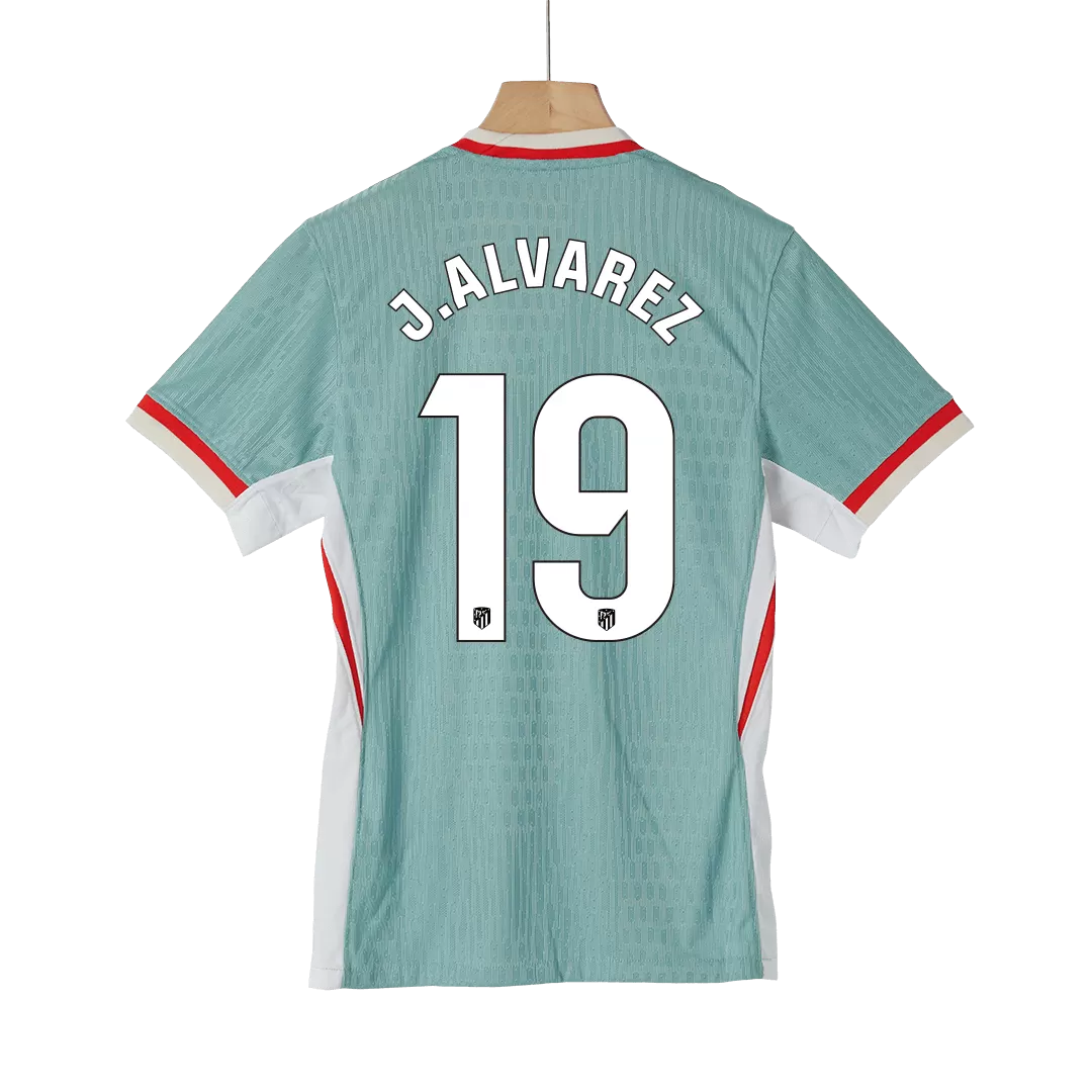 J.ALVAREZ #19 Atletico Madrid Away Player Version Jersey