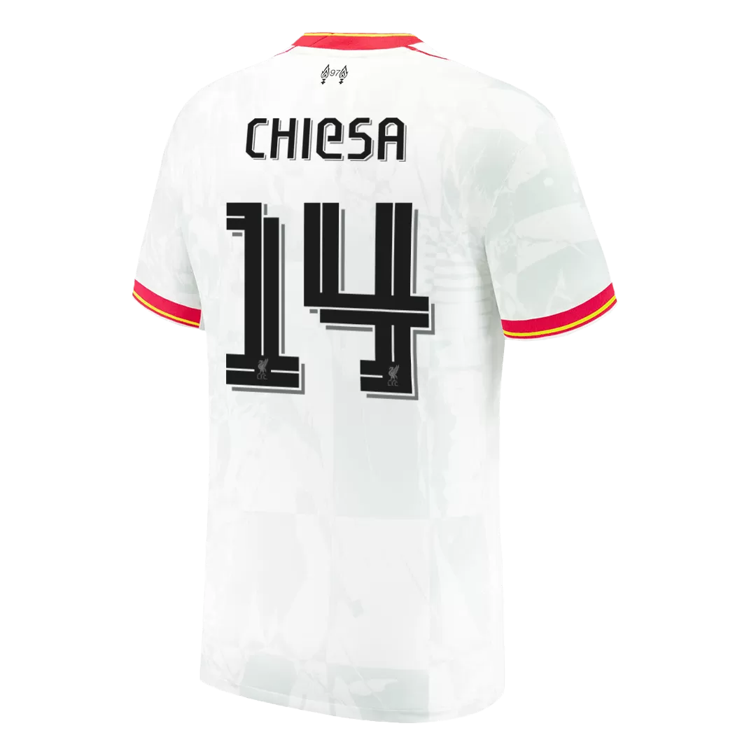 CHIESA #14 Liverpool Third Away Soccer Jersey - UCL - Image 3