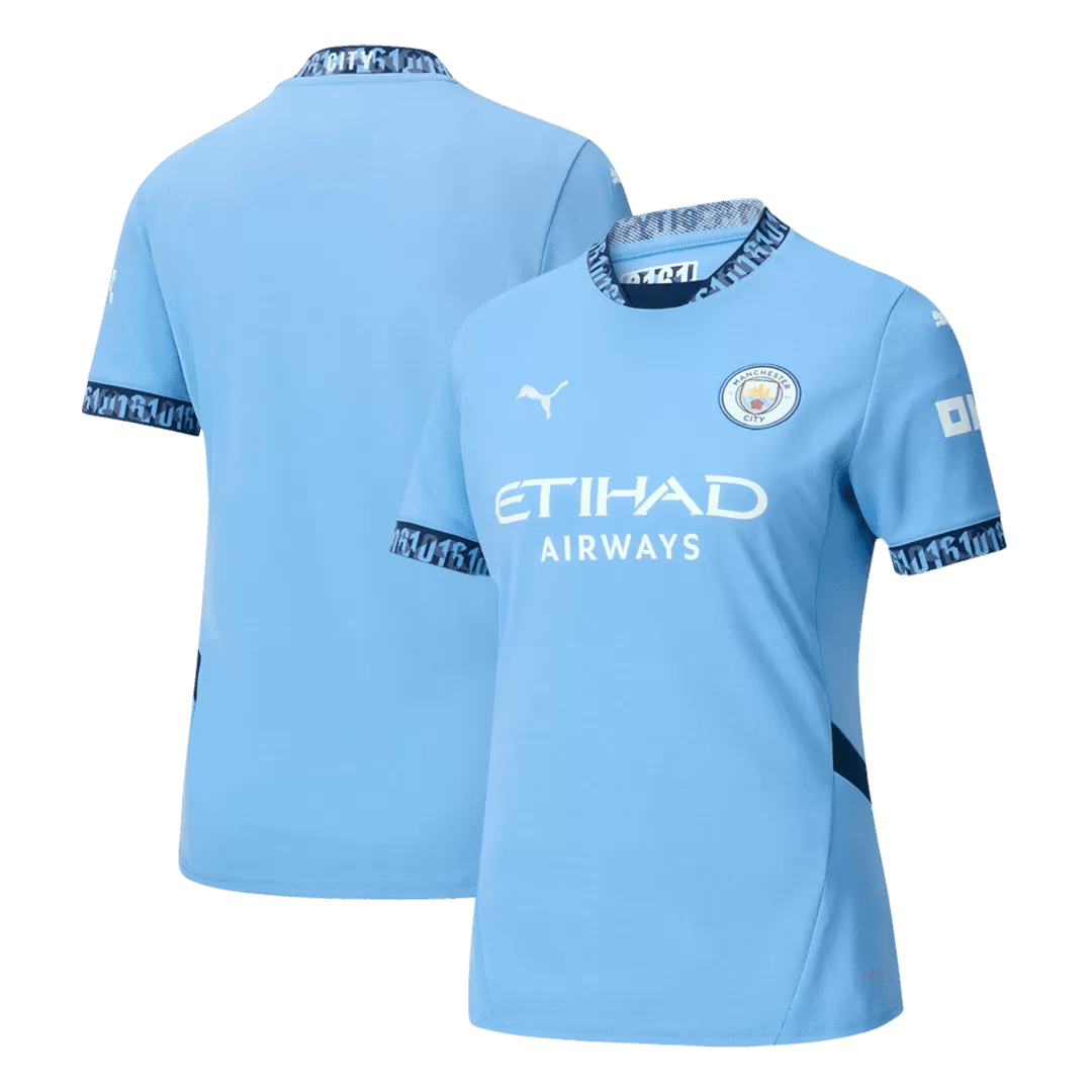 Women's Manchester City Home Jersey - Image 3