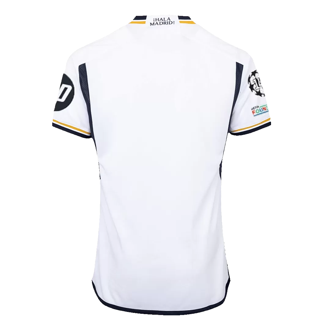 Real Madrid Home Authentic Soccer Jersey 2023/24 - UCL FINAL - Image 2
