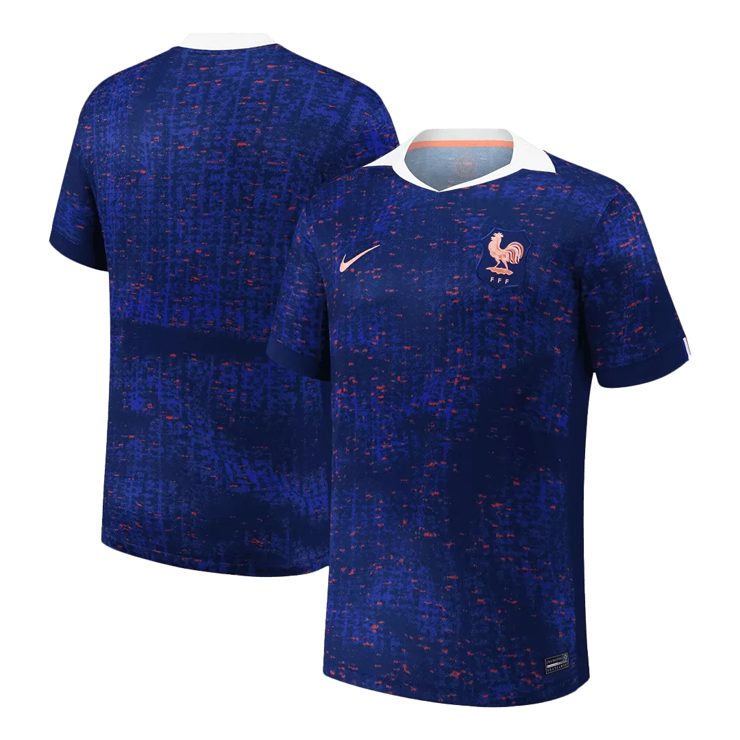 France Home Soccer Jersey 2025 - Women's Euro - Image 3