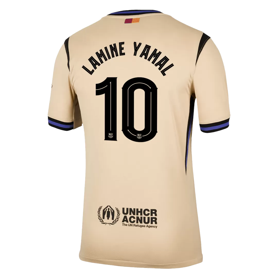 LAMINE YAMAL #10 Barcelona Away Soccer Jersey 2025/26 -UCL - Image 3