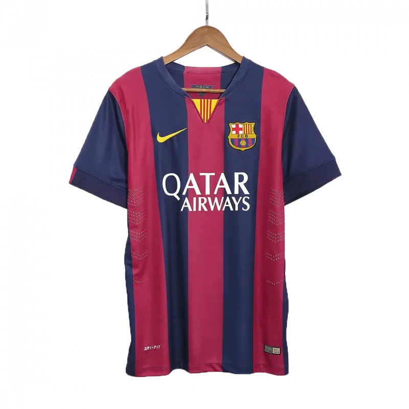 Vintage Soccer Jersey Barcelona Home 2014/15