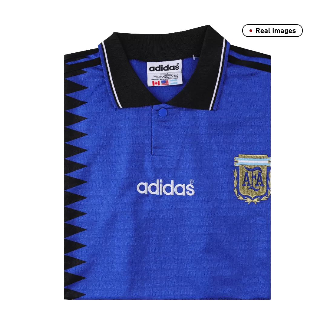 Vintage Soccer Jerseys Argentina Away Jersey Shirts 1994 - Image 4