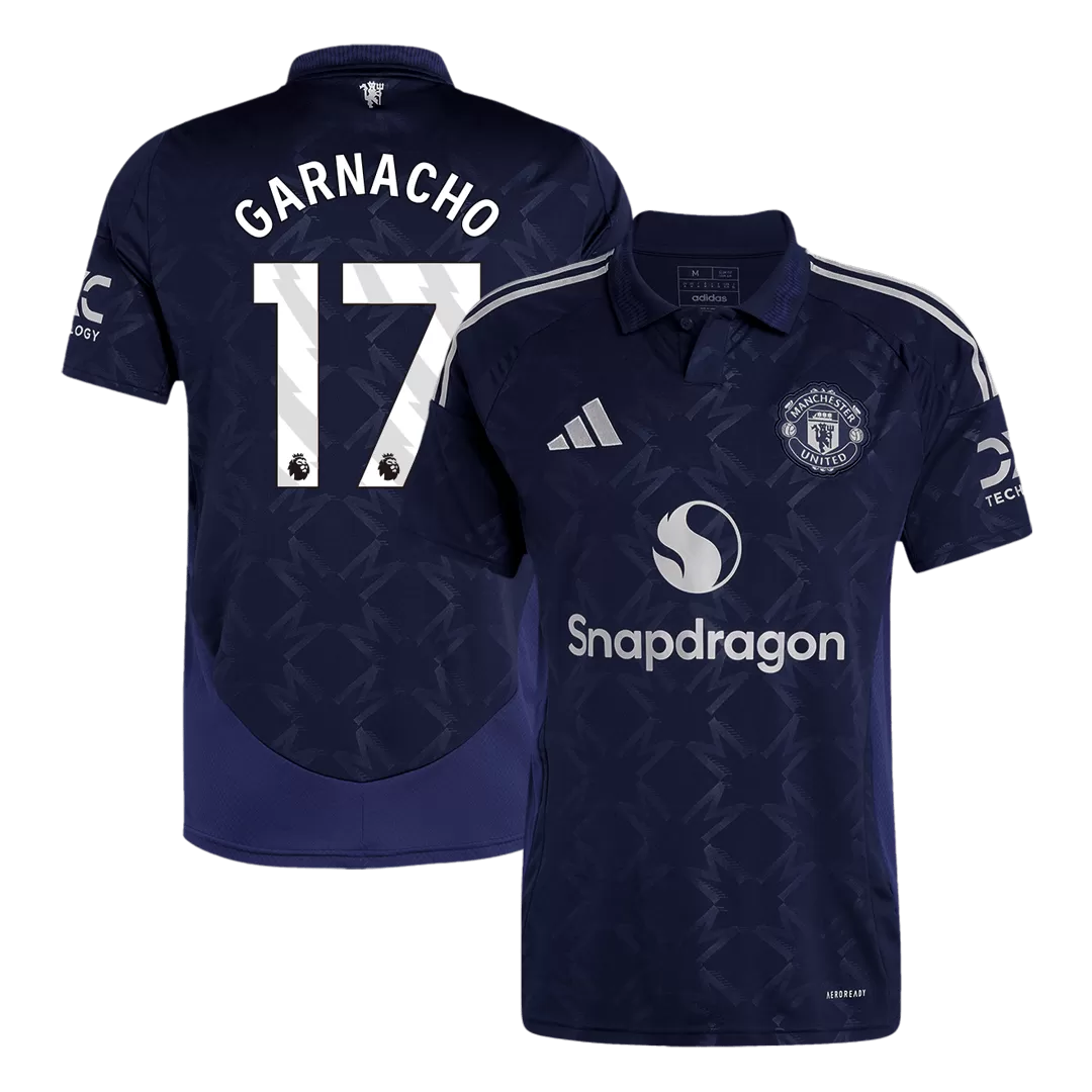 GARNACHO #17 Manchester United Away Soccer Jersey