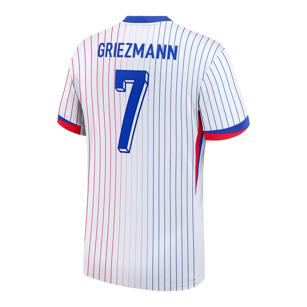 GRIEZMANN #7 France Away Soccer Jersey - Image 3