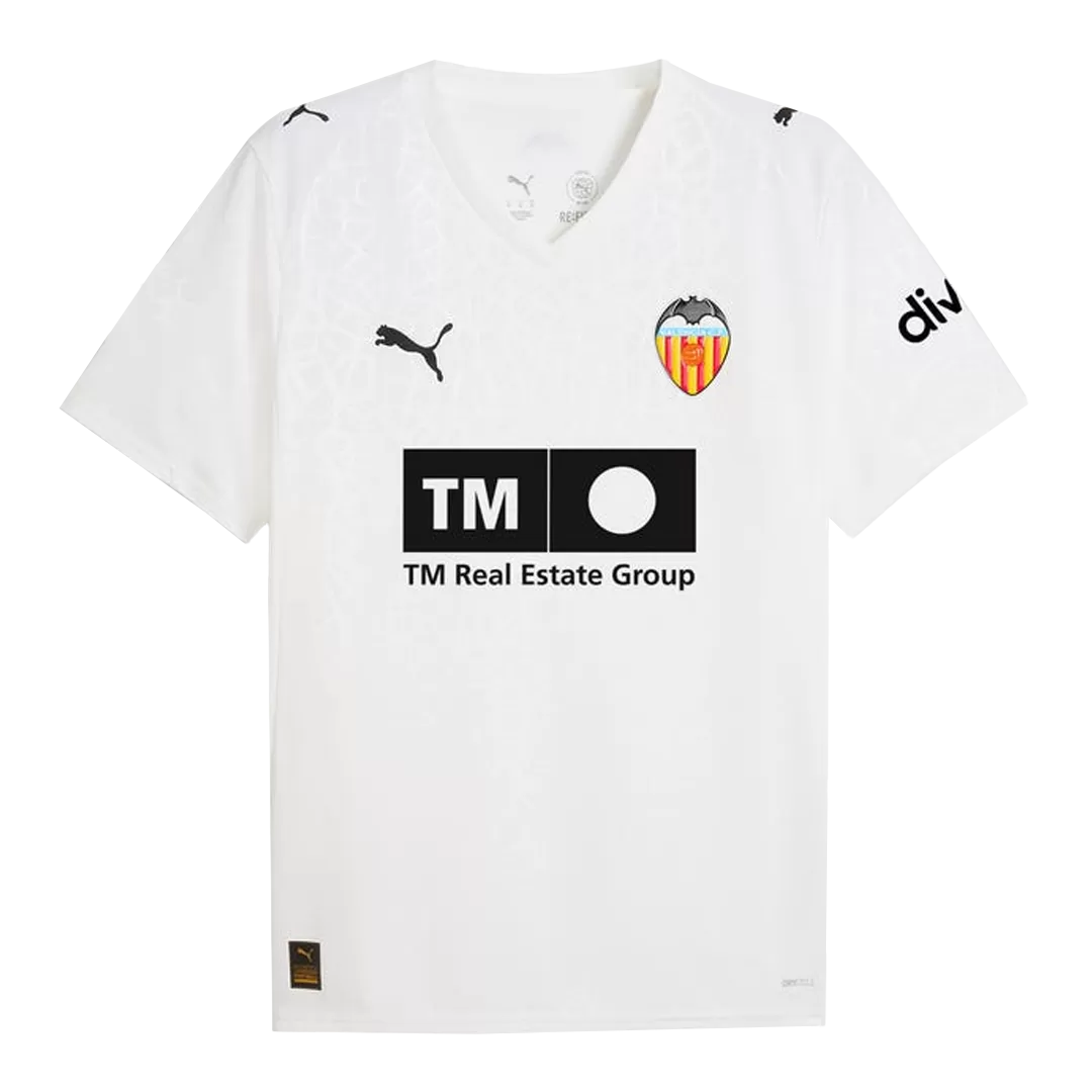 Valencia Home Soccer Jersey 2025/26