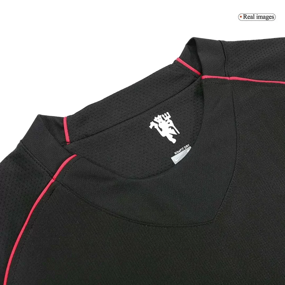 Vintage Soccer Jersey ROONEY #10 Manchester United Away Long Sleeve 2007/08 - Image 3