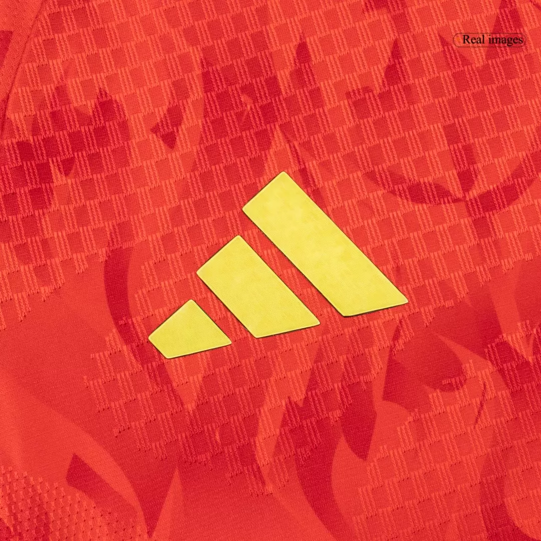 DE BRUYNE #7 Belgium Home Player Version Jersey World Cup 2026 - Image 7