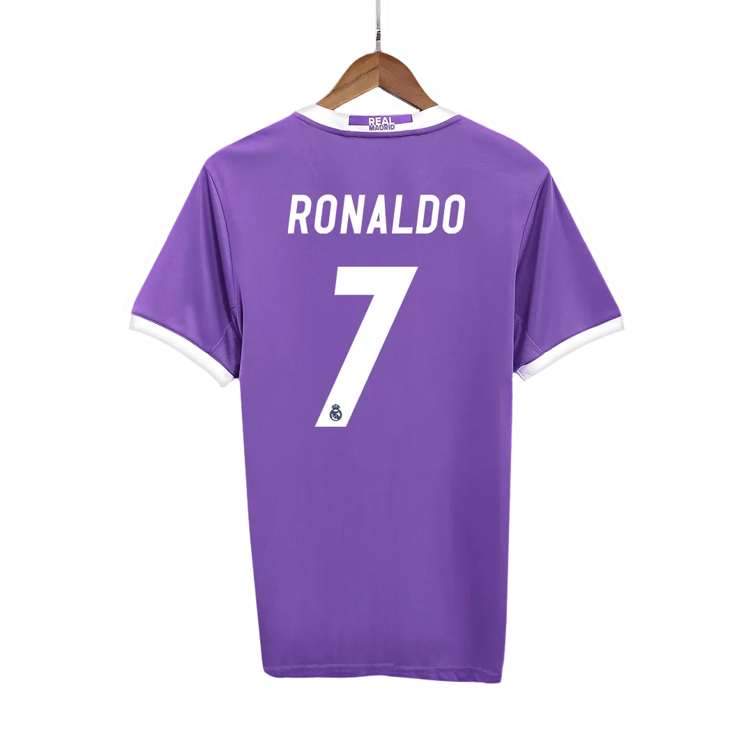 Vintage Soccer Jersey RONALDO #7 Real Madrid Away 2016/17