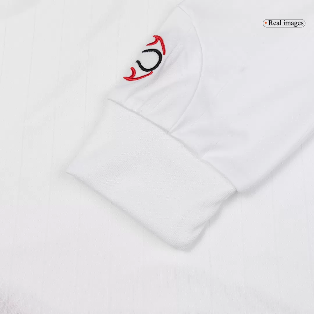 Retro Soccer Jersey AC Milan Away Long Sleeve 2006/07 - Image 8