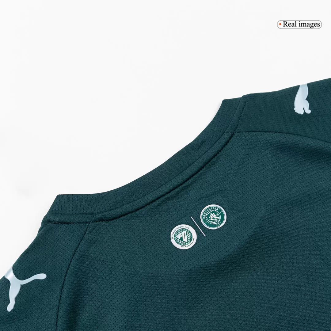 Manchester City Fourth Away Kids Soccer Jerseys Kit 2025/26 - Image 8