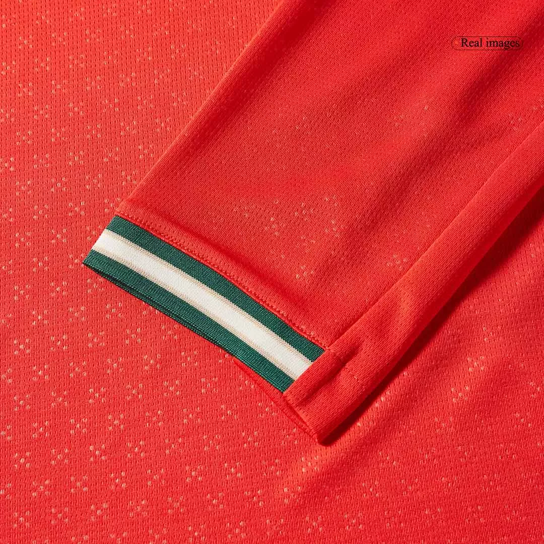 RONALDO #7 Portugal Home Long Sleeve Soccer Jersey 2025 - Image 10