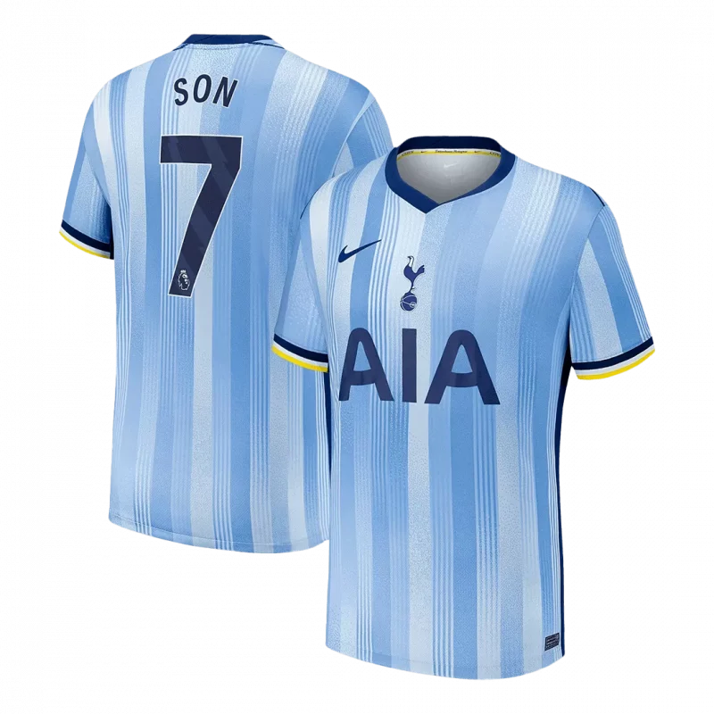 SON #7 Tottenham Hotspur Away Soccer Jersey