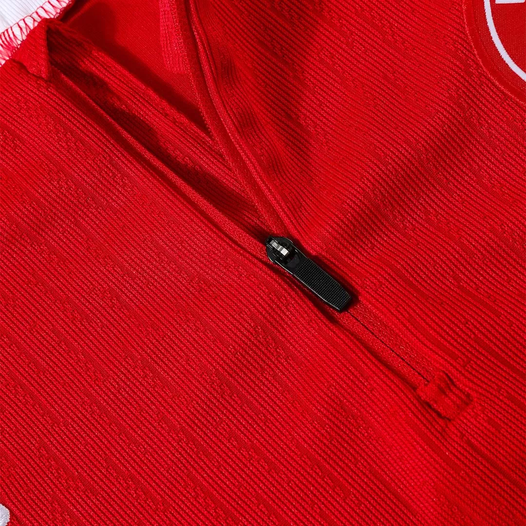 PSG 1/4 Zip Tracksuit 2025/26 Red - Image 5