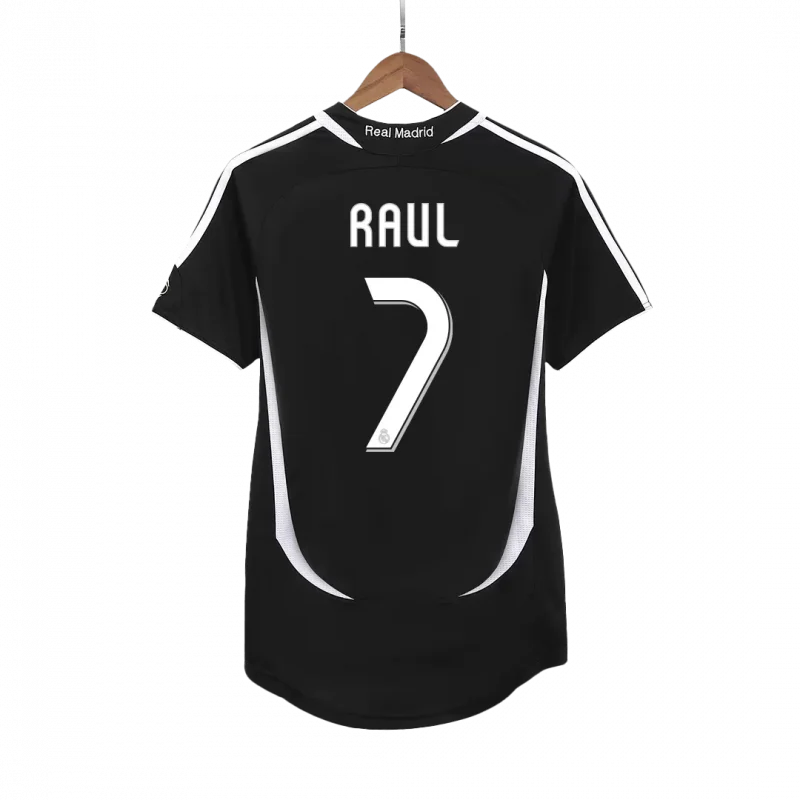 Vintage Soccer Jersey RAUL #7 Real Madrid Away 2006/07