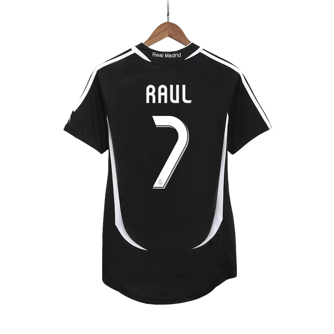 Vintage Soccer Jersey RAUL #7 Real Madrid Away 2006/07