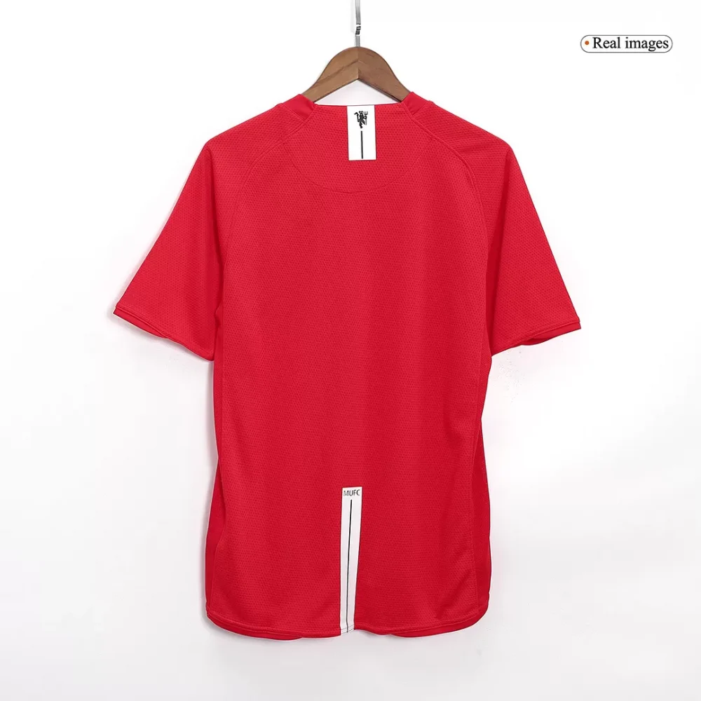 Vintage Soccer Jersey Manchester United Home 2007/08 - UCL Final - Image 2