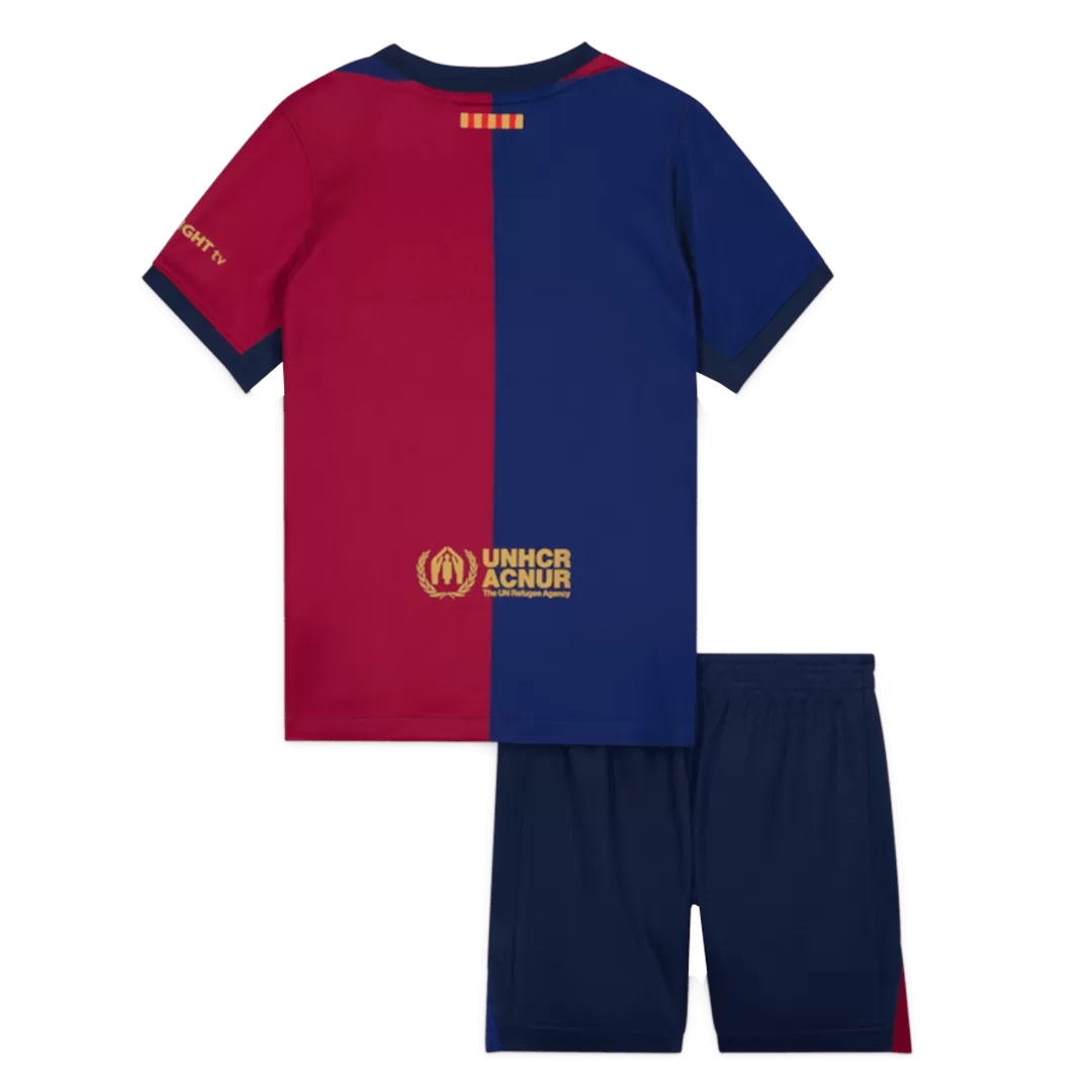 Barcelona Home Kids Soccer Jerseys Kit - Image 2