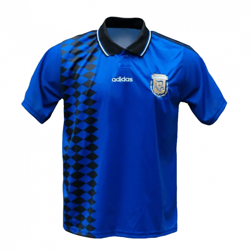 Vintage Soccer Jerseys Argentina Away Jersey Shirts 1994