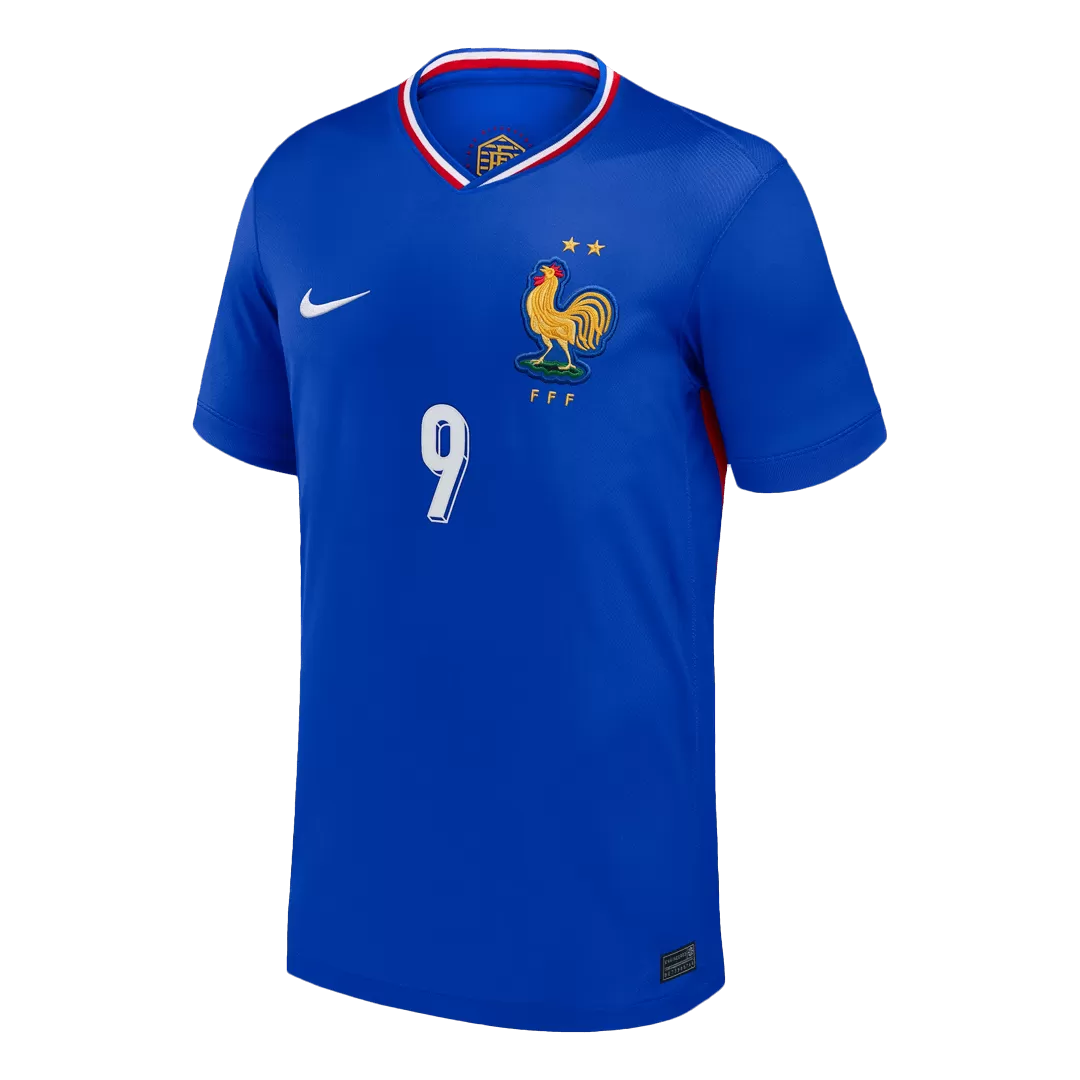 THURAM #9 France Home Soccer Jersey - Image 2