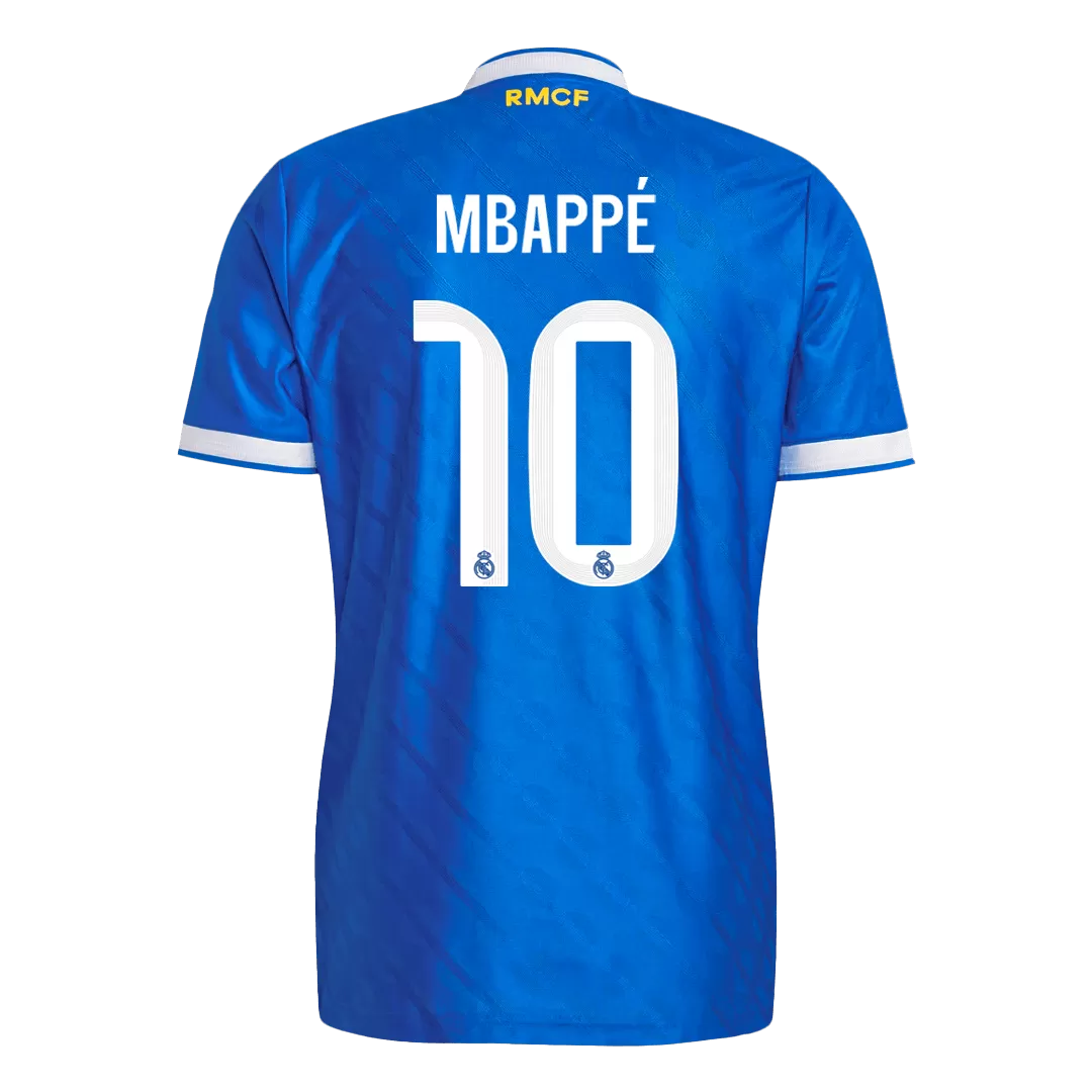 MBAPPÉ #10 Real Madrid Third Away Authentic Soccer Jersey 2025/26 - Image 3