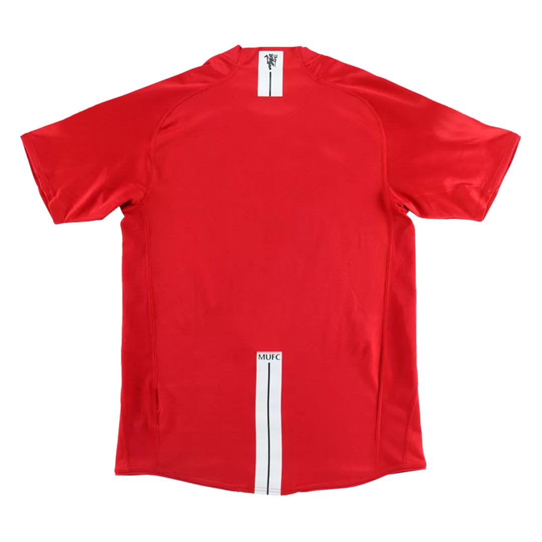 Vintage Soccer Jersey Manchester United Home 2007/08 - Image 2