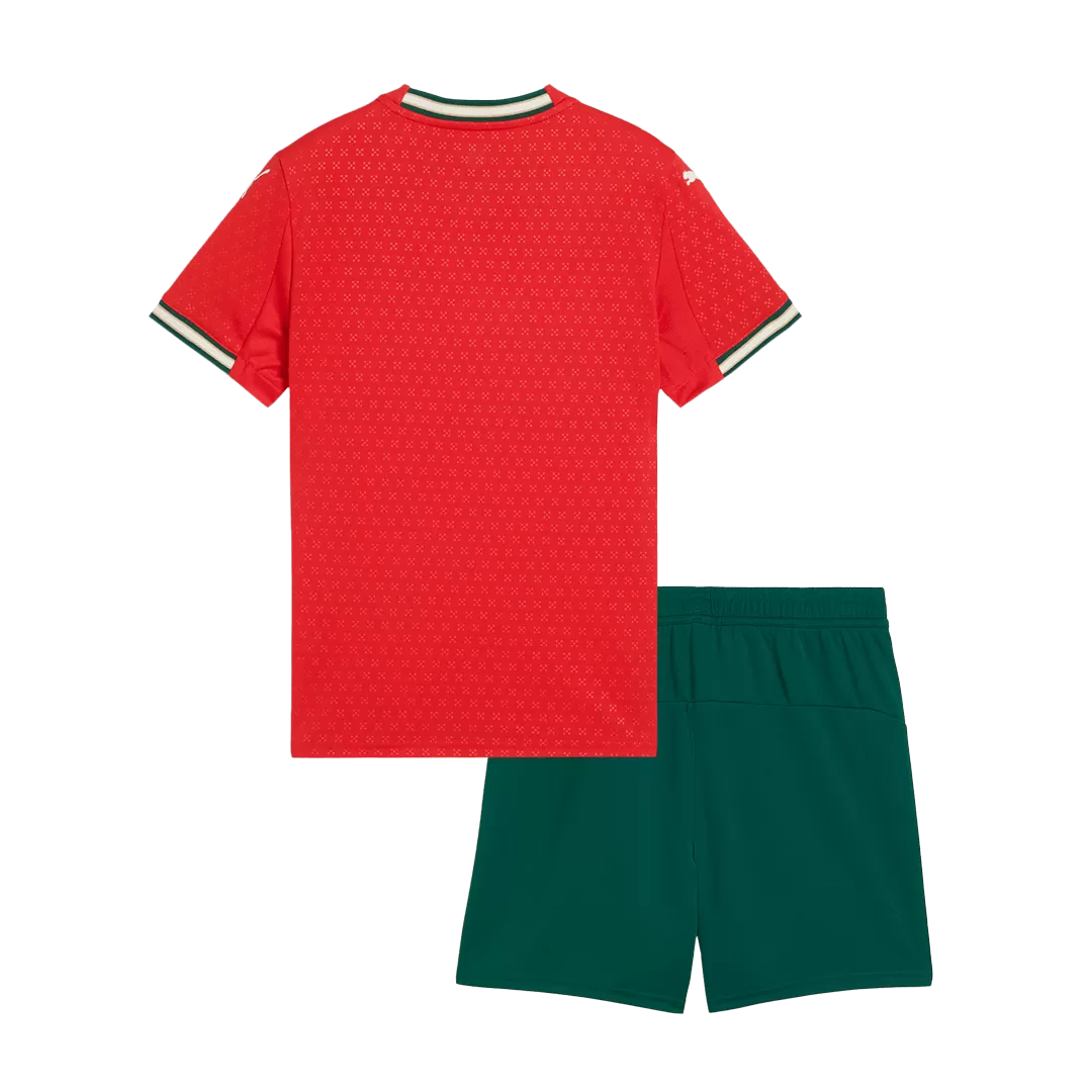 Portugal Home Kids Soccer Jerseys Kit 2025 - Image 2