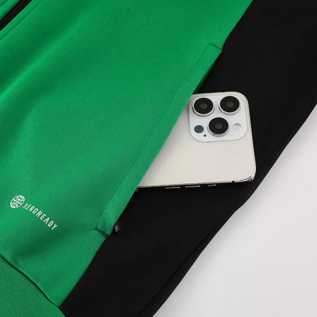 Arsenal Track Jacket - Green&Yellow - Image 7