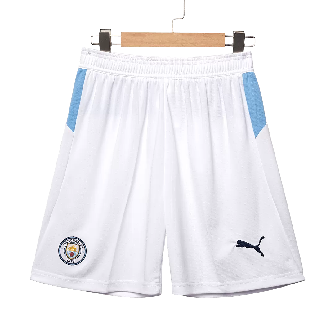 Manchester City Home Soccer Shorts 2025/26 - Image 4