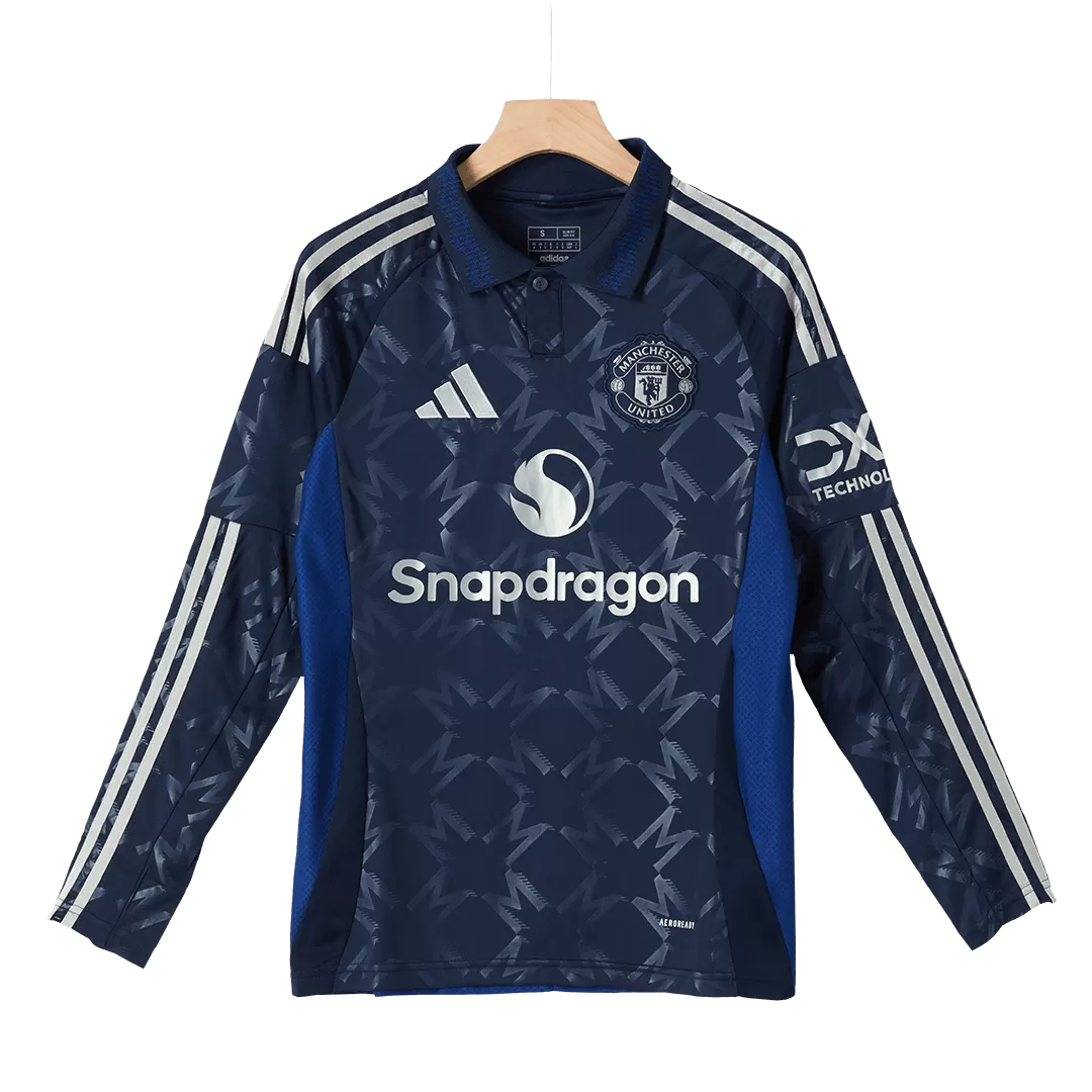 Manchester United Away Long Sleeve Jersey - Image 6