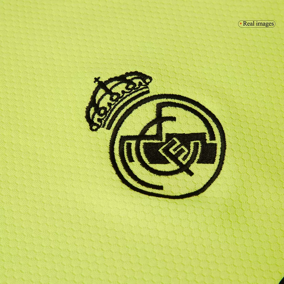 Real Madrid Third Away Goalkeeper Soccer Jersey Yellow - Image 8