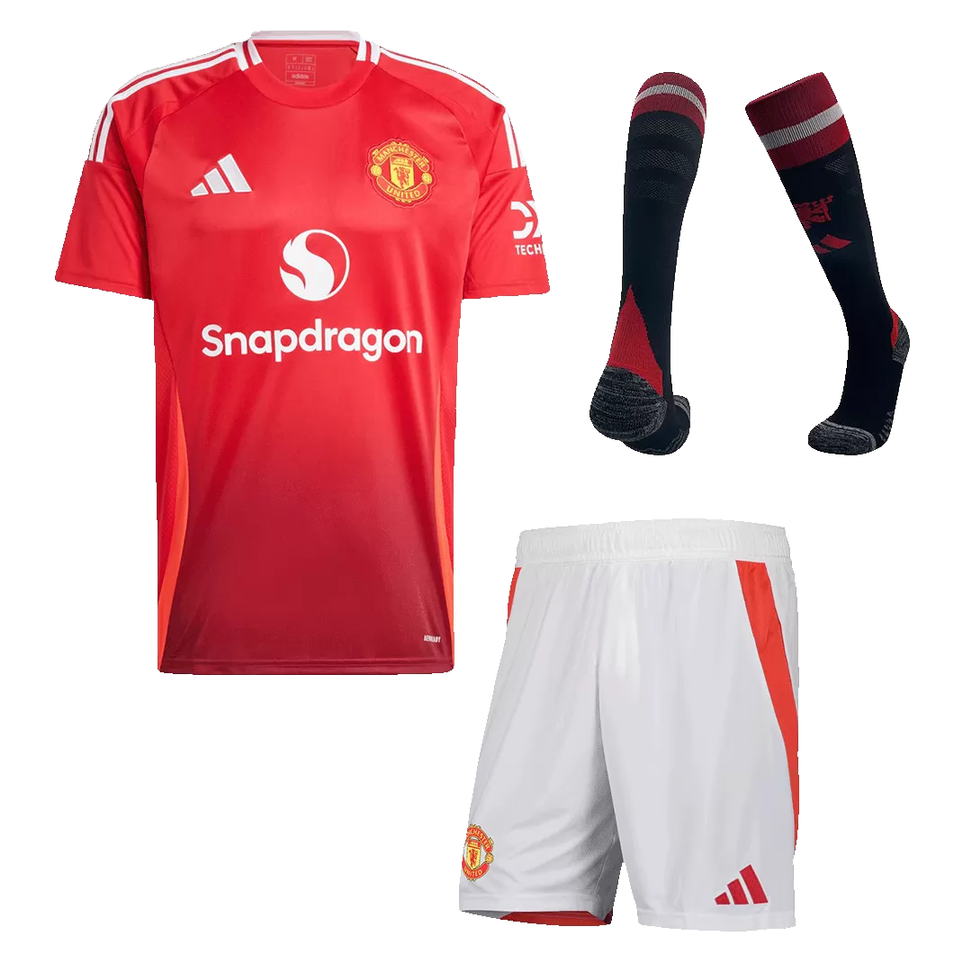 Manchester United Home Jerseys Full Kit