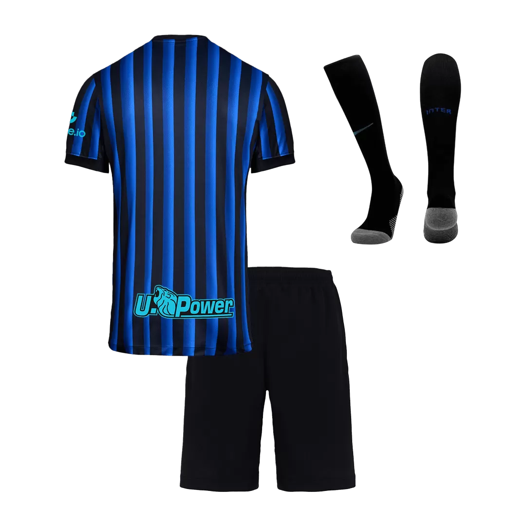 Inter Milan Home Kids Soccer Jerseys Full Kit 2025/26 - Image 2