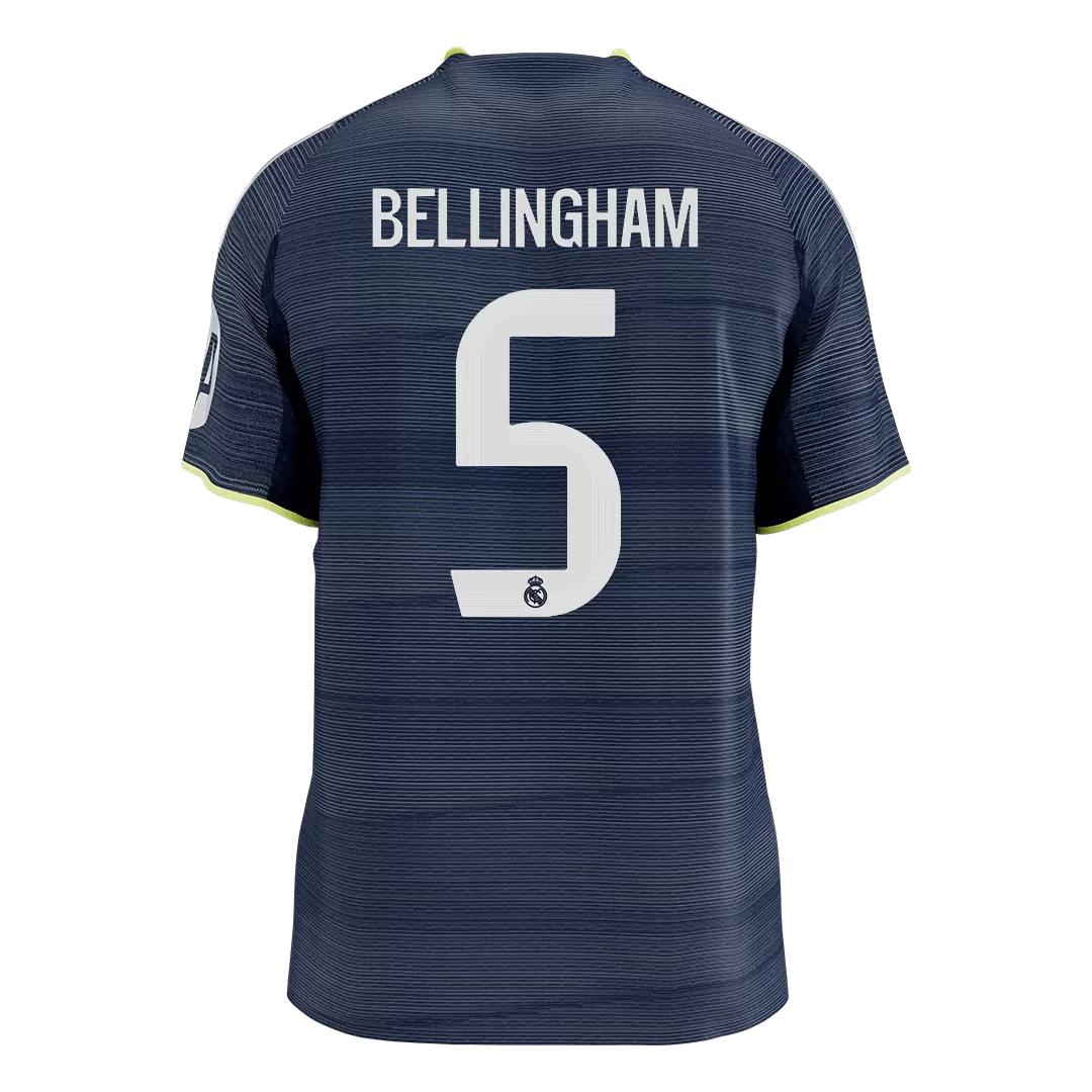 BELLINGHAM #5 Real Madrid Away Authentic Soccer Jersey 2025/26 - Image 2