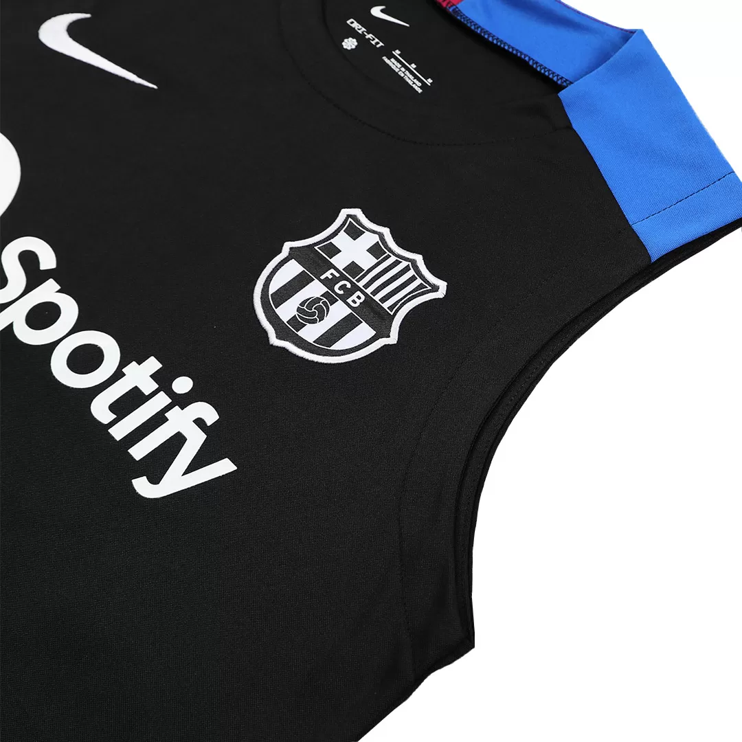 Barcelona Pre-Match Sleeveless Top Black - Image 5
