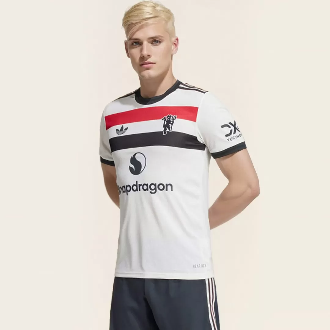 Manchester United Third Away Authentic Soccer Jersey - Image 3