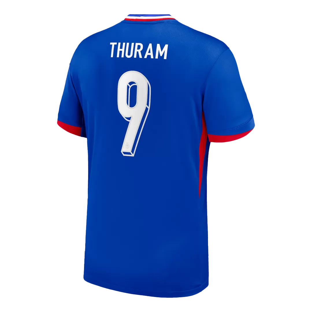 THURAM #9 France Home Soccer Jersey - Image 3