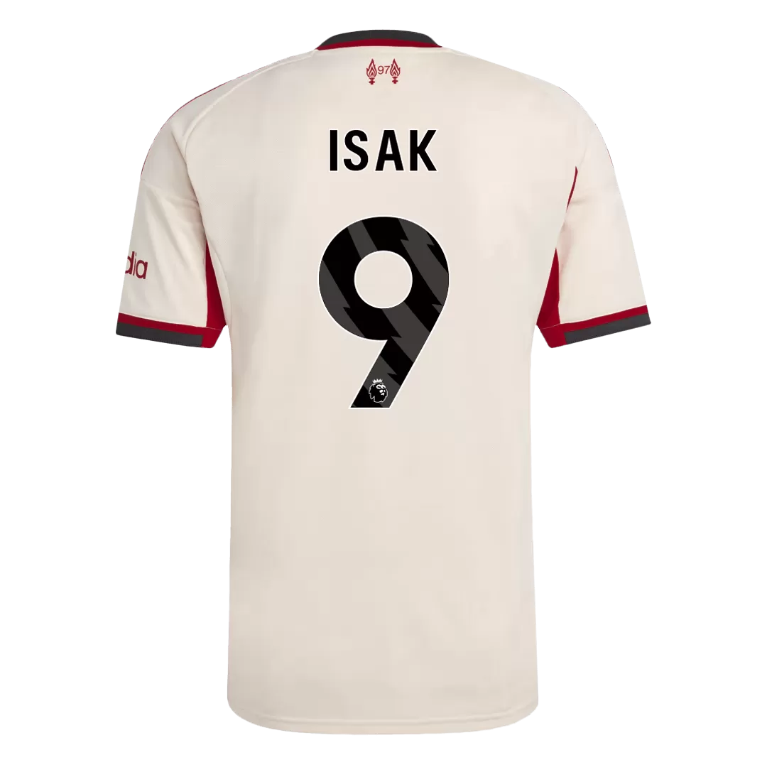 ISAK #9 Liverpool Away Soccer Jersey 2025/26 - Image 3