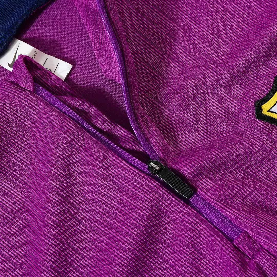 Barcelona 1/4 Zip Tracksuit 2025/26 Purple - Image 4