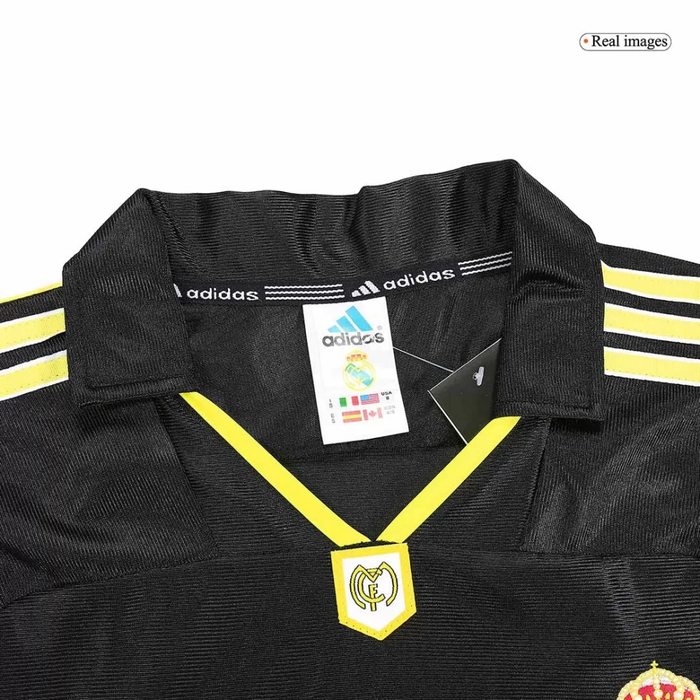 Vintage Soccer Jersey Real Madrid Away 99/01 - Image 4