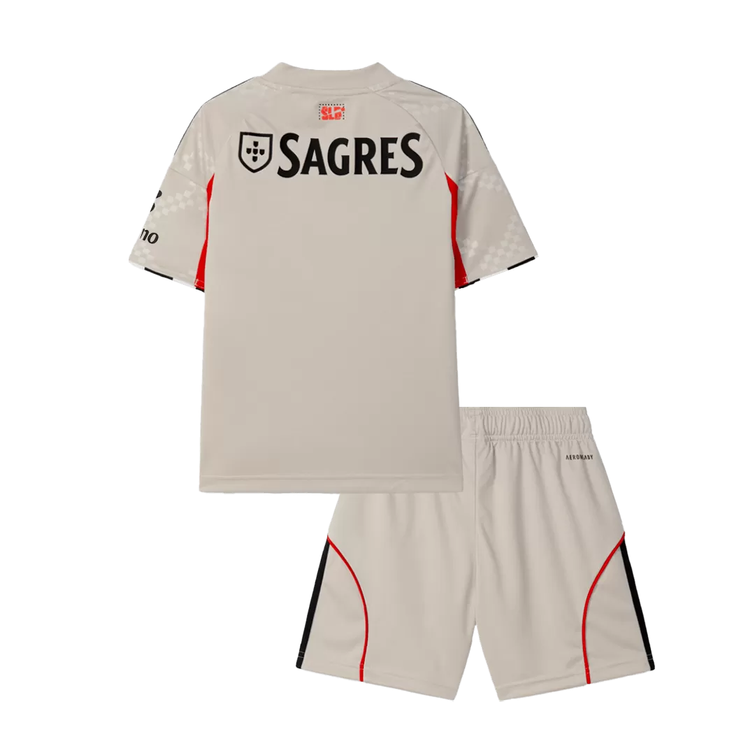 Benfica Away Soccer Jersey 2025/26 Kids - Image 2