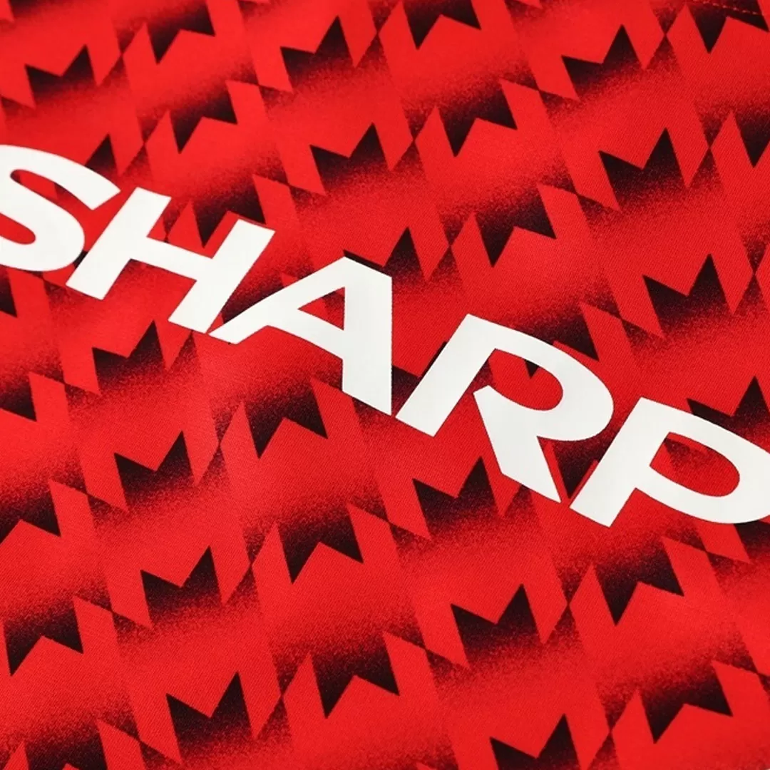 Manchester United Track Jacket 2025/26 - Red&Black - Image 9